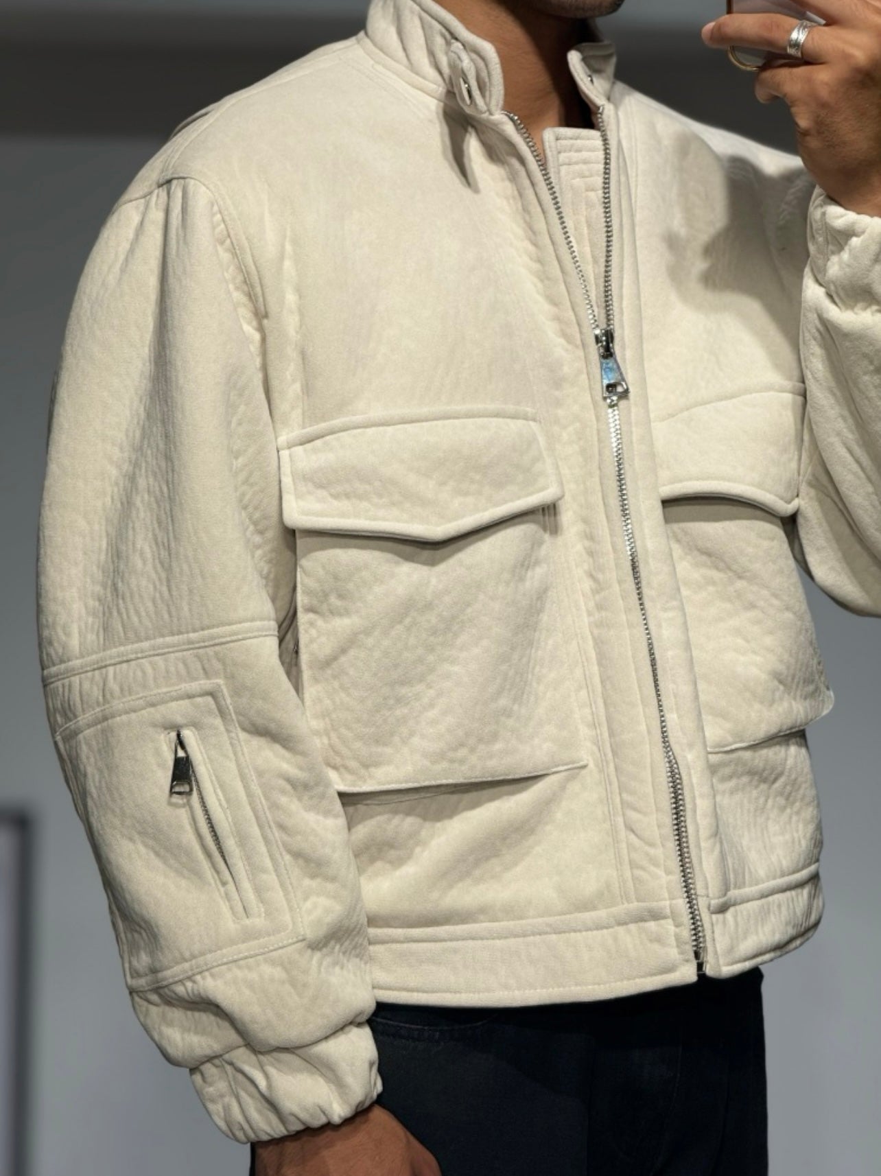Veste en velour