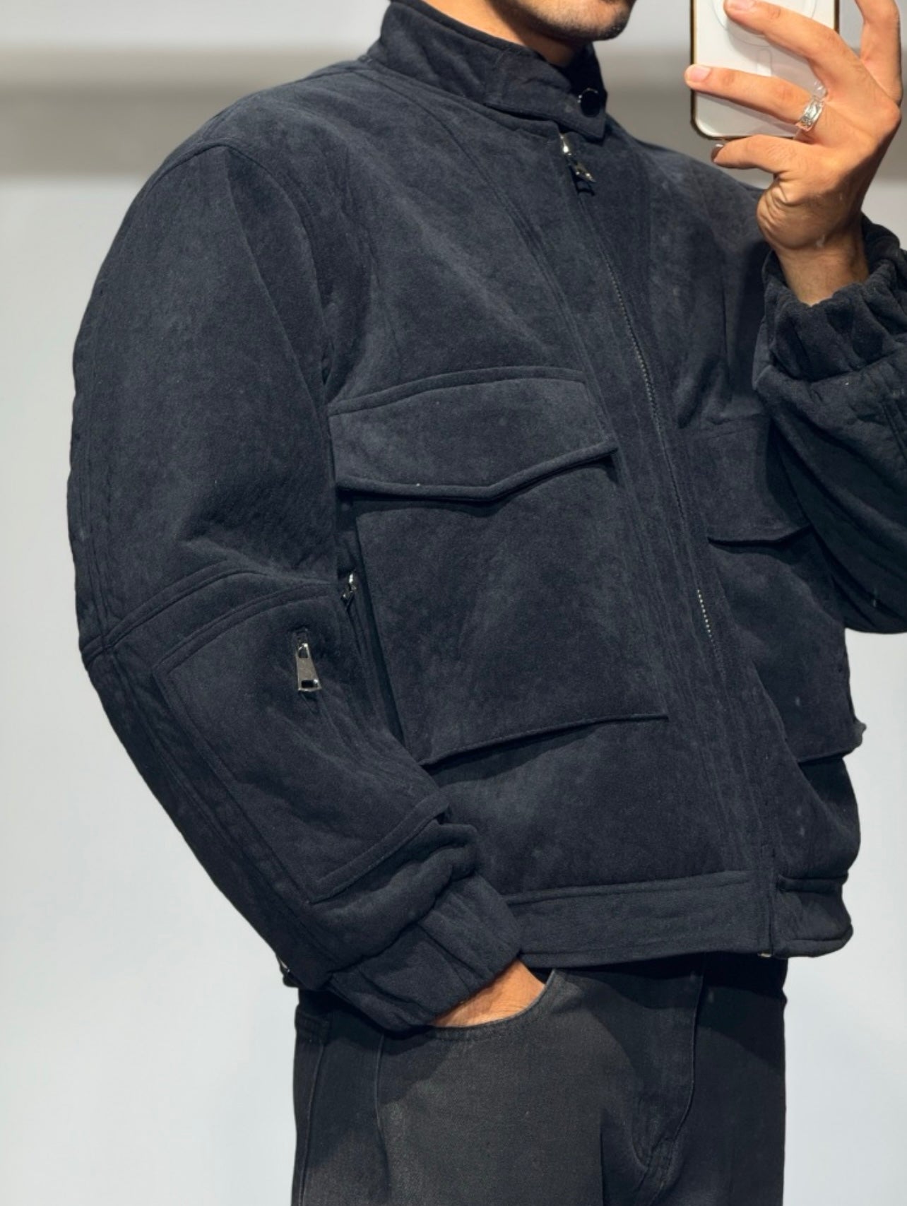Veste en velour